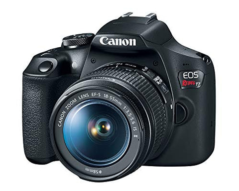 Canon EOS Rebel T7 DSLR Camera w/18-55mm Lens, 24.1 MP