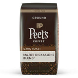 Peet's Coffee Major Dickason's Blend, Dark Roast Ground Coffee, 18 oz